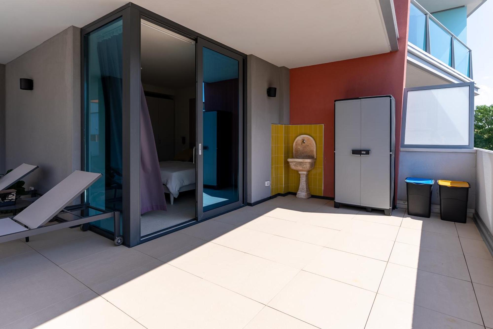 Aparthotel Zefiro Com Design, Large Terrace, Bike, Near Beach And Thermal Grado Exteriör bild